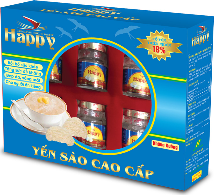 Yến sào cao cấp - Công Ty TNHH Thực Phẩm HAPPY